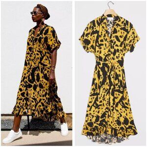 Anthropologie Corey Lynn Calter Annmaria Maxi Shirtdress Dress
